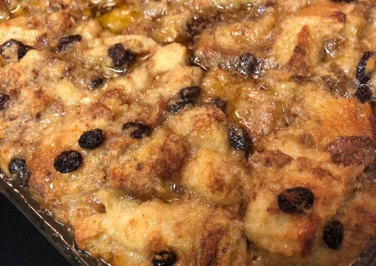 Cinnamon toast bread pudding