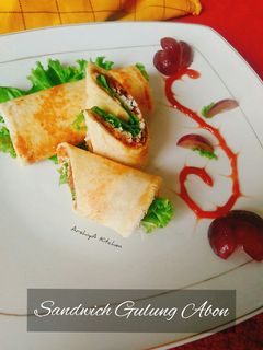Foto resep Sandwich Gulung Abon