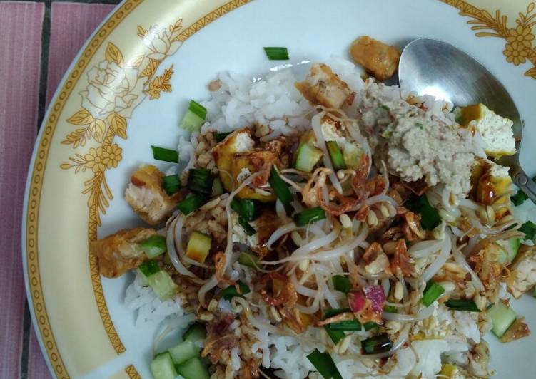 Cara Mudah Menyiapkan Nasi Lengko Khas Cirebon Top Enaknya