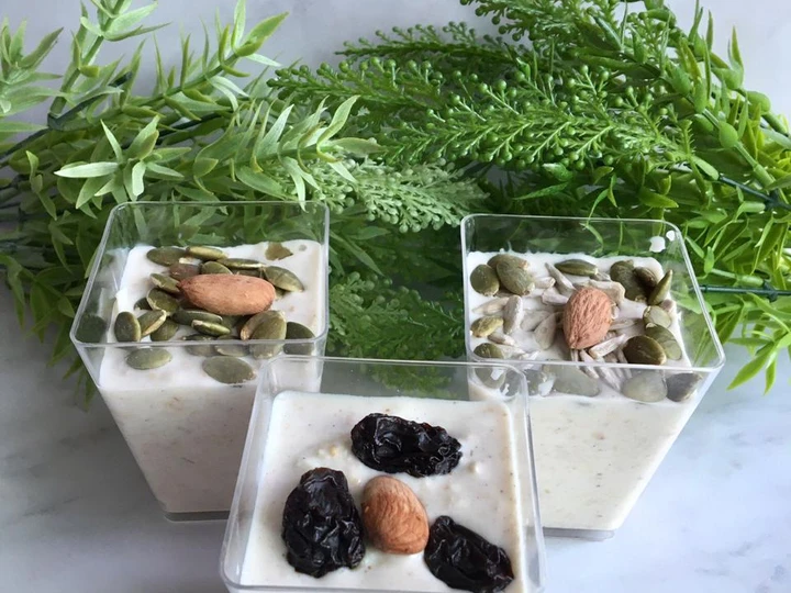 Cara Gampang Menyiapkan Resep  Bircher Muesli Overnight Oats yang Enak, Enak Banget