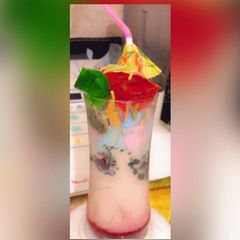 A picture of Tutti fruity faloda.