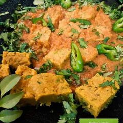A picture of Khandvi Masala.