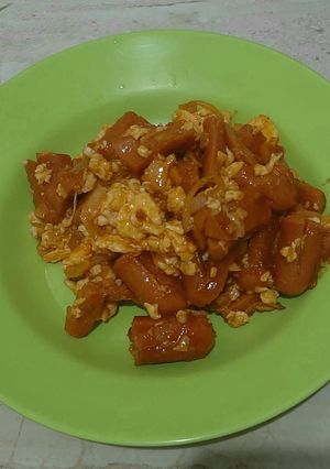 Foto resep Sosis Telur Pedas Manis