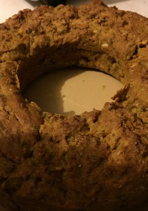 Una foto de Rosca integral de calabaza y pepitas baja en azúcar 