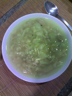 Una foto de Sopa de pescado al Ras el Hanout