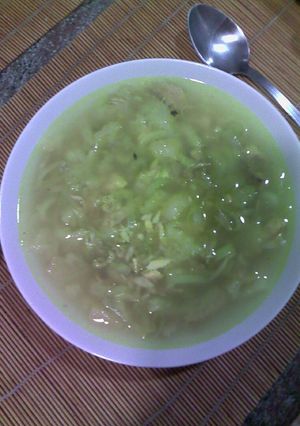 Una foto de Sopa de pescado al Ras el Hanout