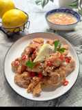 Ayam saus lemon madu