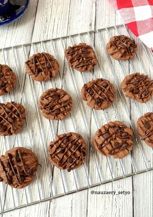 Foto resep Triple Chocolate Cookies