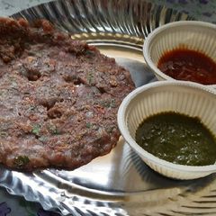A picture of Ragi flour chilla.
