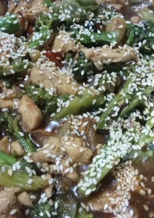 Foto resep Brokoli daging ayam