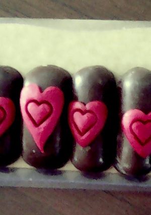 Una foto de Chocotejas Peruanas "Decoradas para Amor y Amistad"