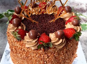 Foto resep Mocca Nougat Cake