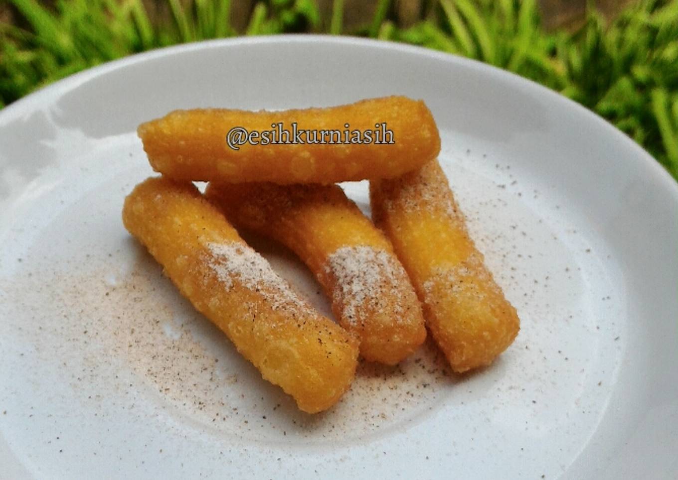 Churros enak,satu telur,tanpa mixer