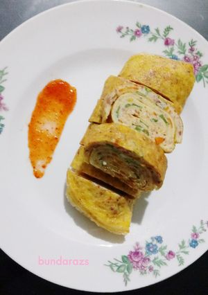 Foto resep Telur dadar gulung ala telur korea