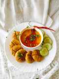 Dal Baati (Recipe in kadhai)