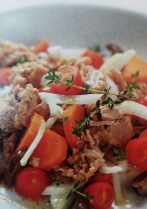 Una foto de Ensalada mediterránea