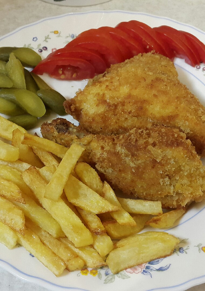 عکسی از دستور مرغ سوخاری