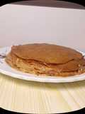 Tape brown sugar cheese mille crepe