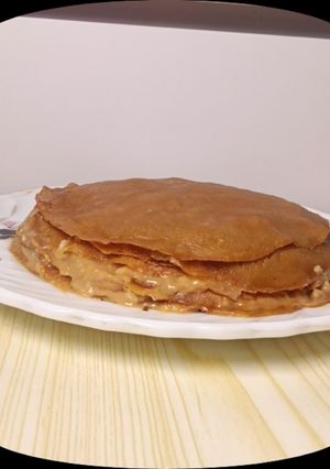 Foto resep Tape brown sugar cheese mille crepe