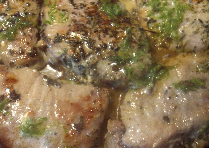 Lemon oregano Pork