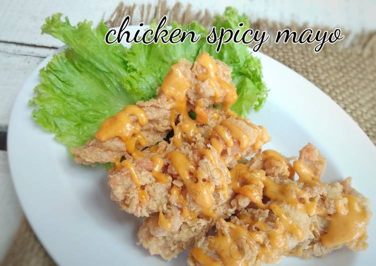 Resep Chicken Spicy Mayo Anti Gagal
