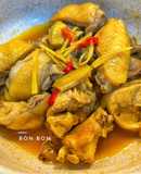 Gà Kho Gừng Thơm Lừng Hao Cơm