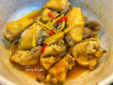 Gà Kho Gừng Thơm Lừng Hao Cơm