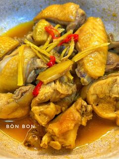 Hình của món Gà Kho Gừng Thơm Lừng Hao Cơm.