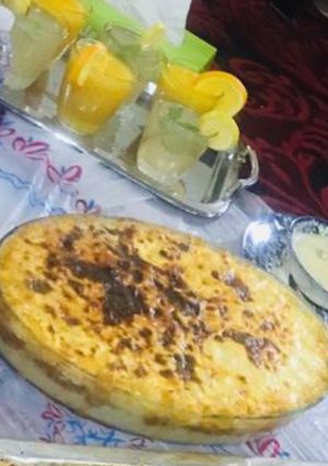 صورة لوصفة معكرونة بالبشاميل 😋