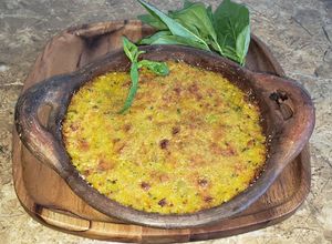 Una foto de Pastel de choclo vegetariano