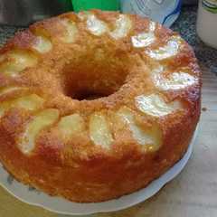 Foto principal de Torta invertida de manzanas