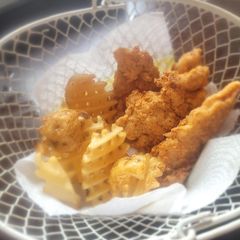 A picture of Ky Home Fried Chicken (twice breaded chicken strip basket).