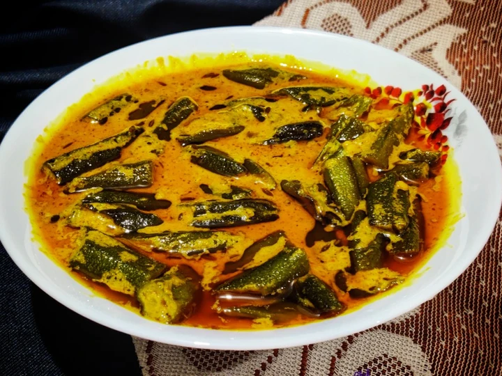 Recipe Dahiwali bhindi sabzi (no onion no garlic recipe) which So Delicious