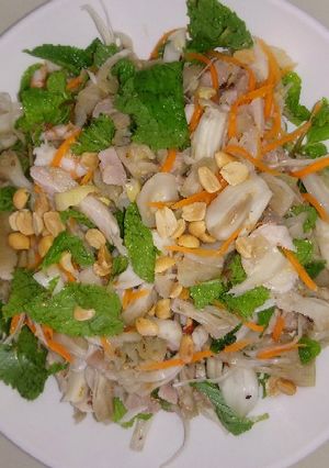 Hình của món Mít trộn.