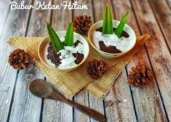 Resep Unik Bubur Ketan Hitam Ala Restoran