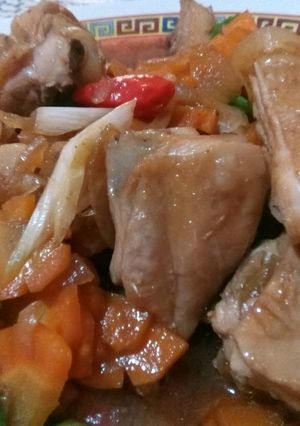 Foto resep Ayam saos teriyaki