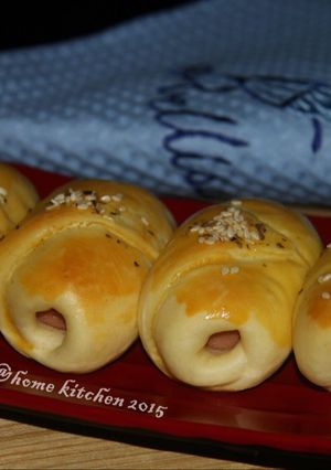 Foto resep Roti unyil sosis keju recook Tintin Rayner