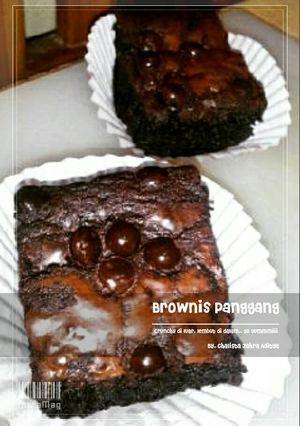 Foto resep Brownis Panggang