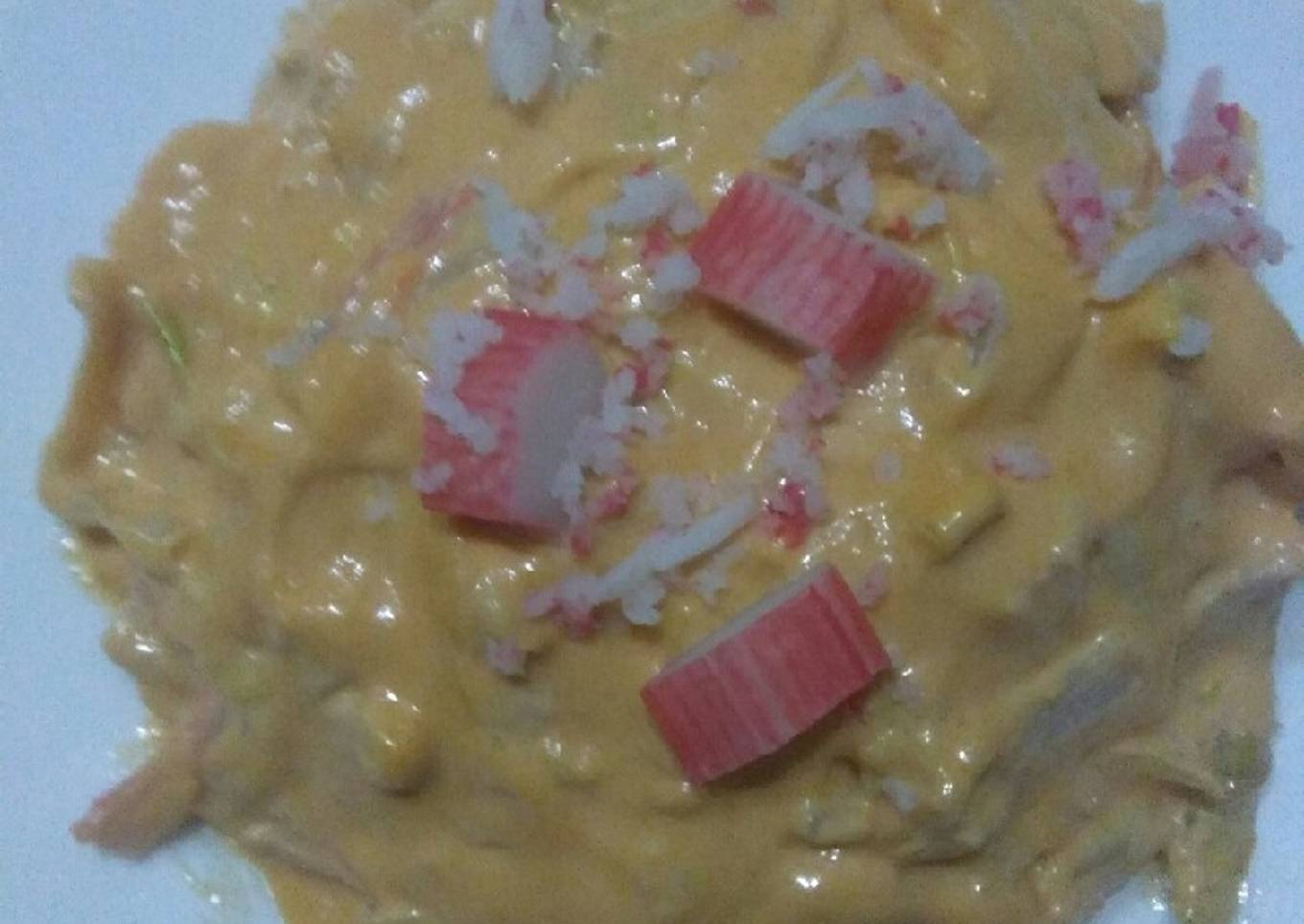 Cóctel de pollo y piña