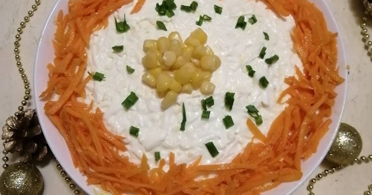 Салат с копченой курицей и морковью по корейски 61