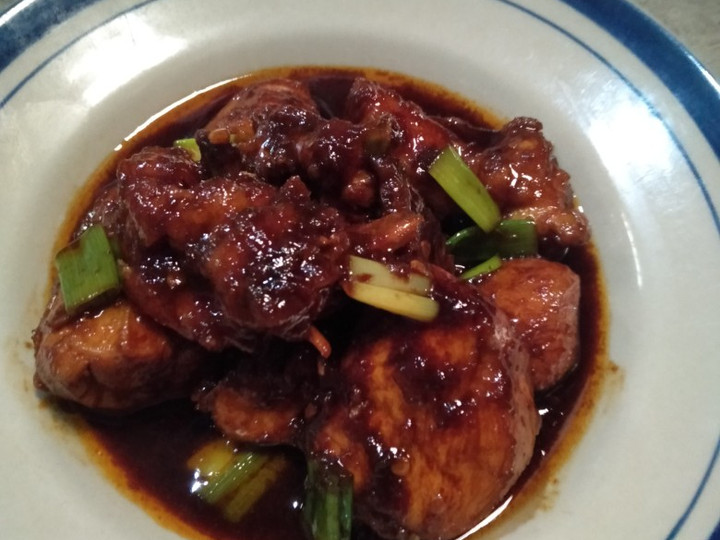 Resep Ayam kecap pedas manis, Enak