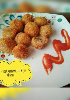 Foto resep Bola - Bola Kentang isi Keju