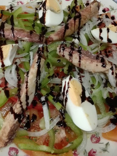 Una foto de Ensalada de tomate