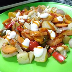 Vegetables stir and fry A picture of Vegetables stir and fry.
