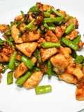 Ayam buncis saus tiram