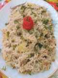 Aloo mater methi pulao