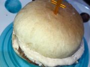 Una foto de peceto sandwich
