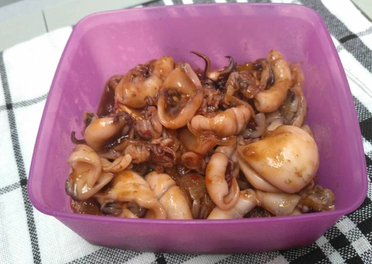 Resep Cumi Asam Manis, Anti Gagal