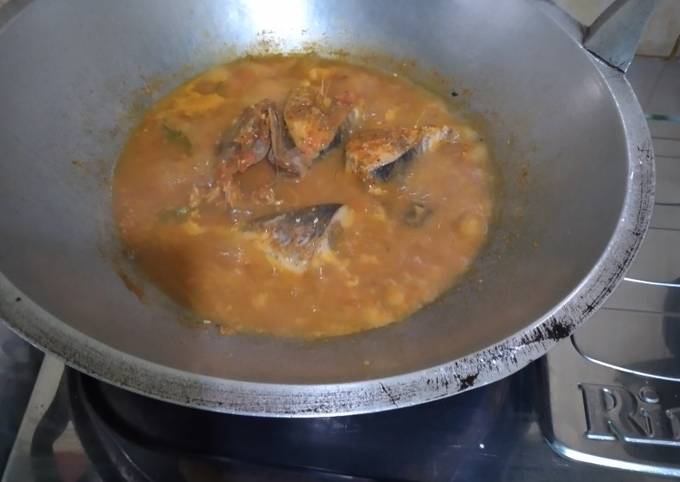 Ikan tongkol asam padeh