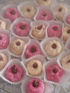 صورة لوصفة كرات جوز الهند